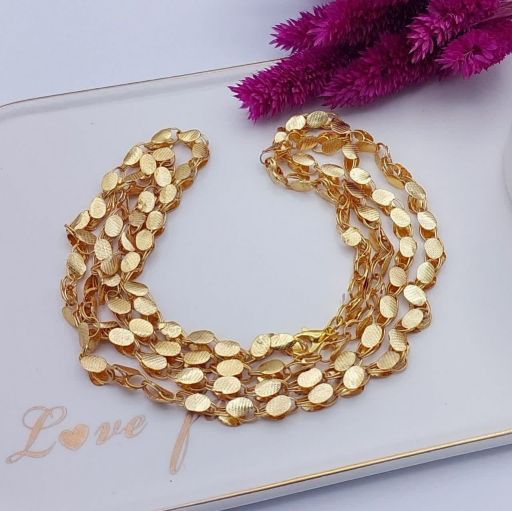 زنجیر بیروتی طرح طلا کد 1501 - خرید آنلاین از گالری آداس